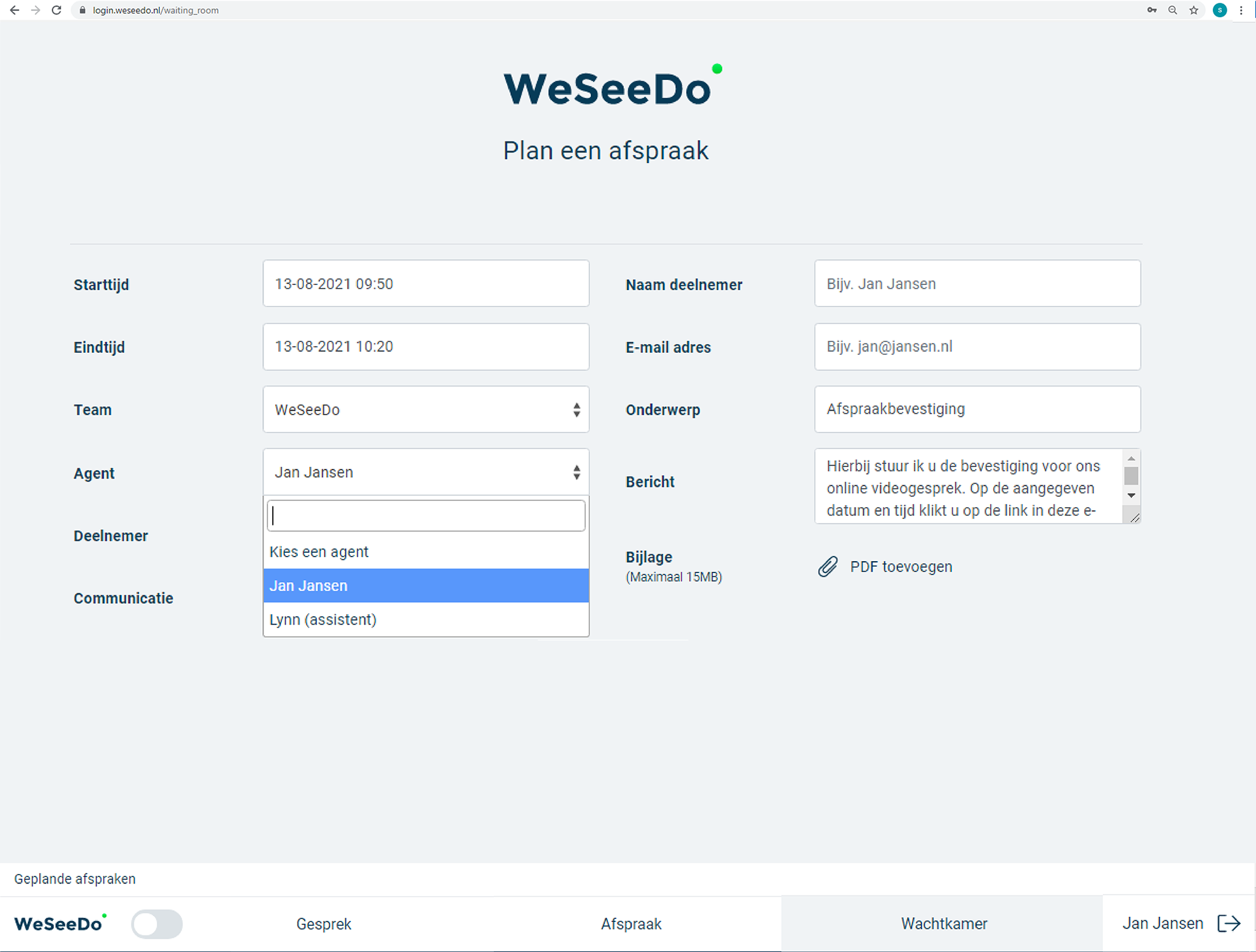 WeSeeDo-Assistent-Account